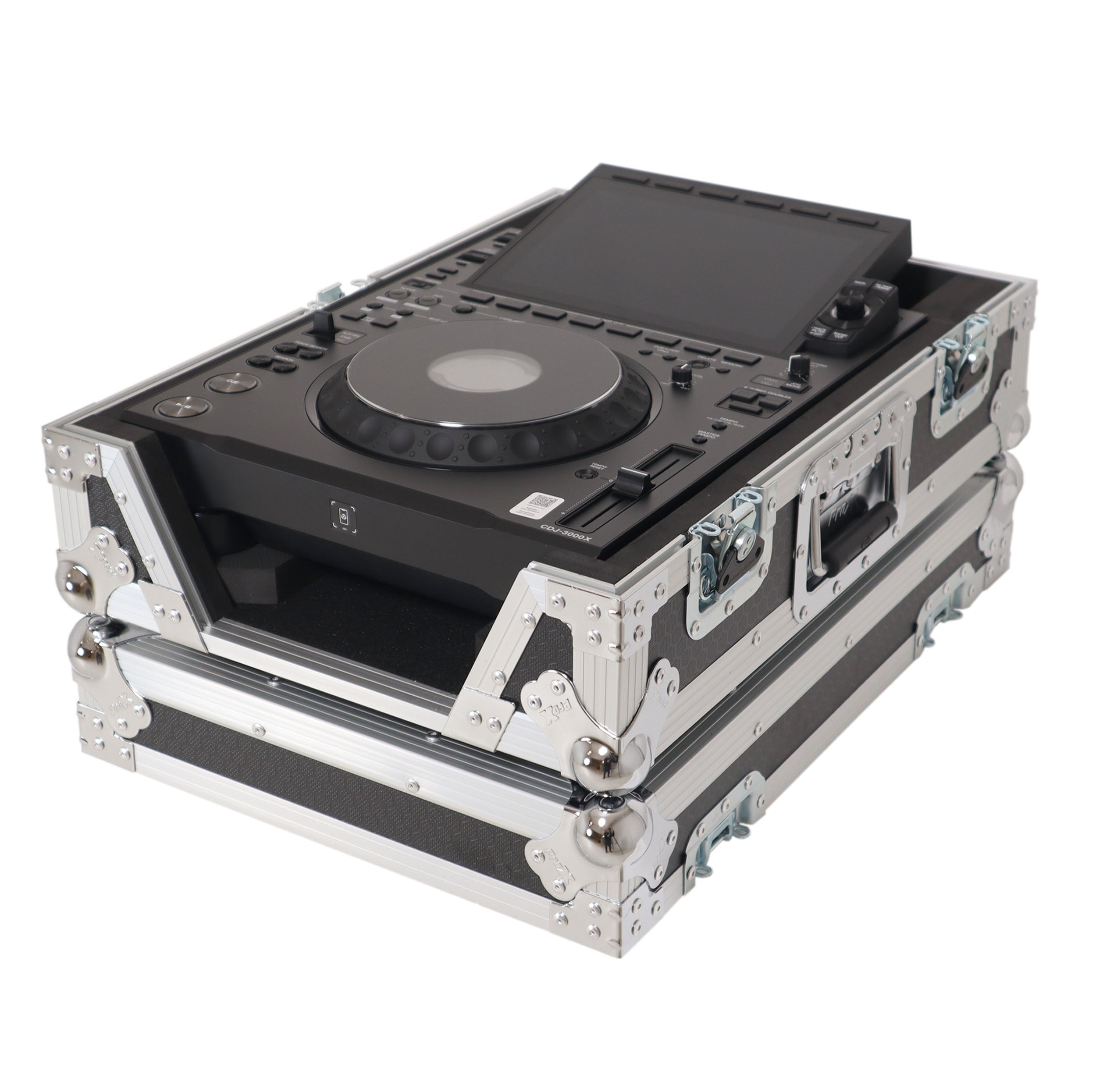 ProX XS-CDX - ATA Flight Case for AlphaTheta CDJ-3000X Pioneer CDJ-3000 DJ Media Player with Heavy-Duty Protection