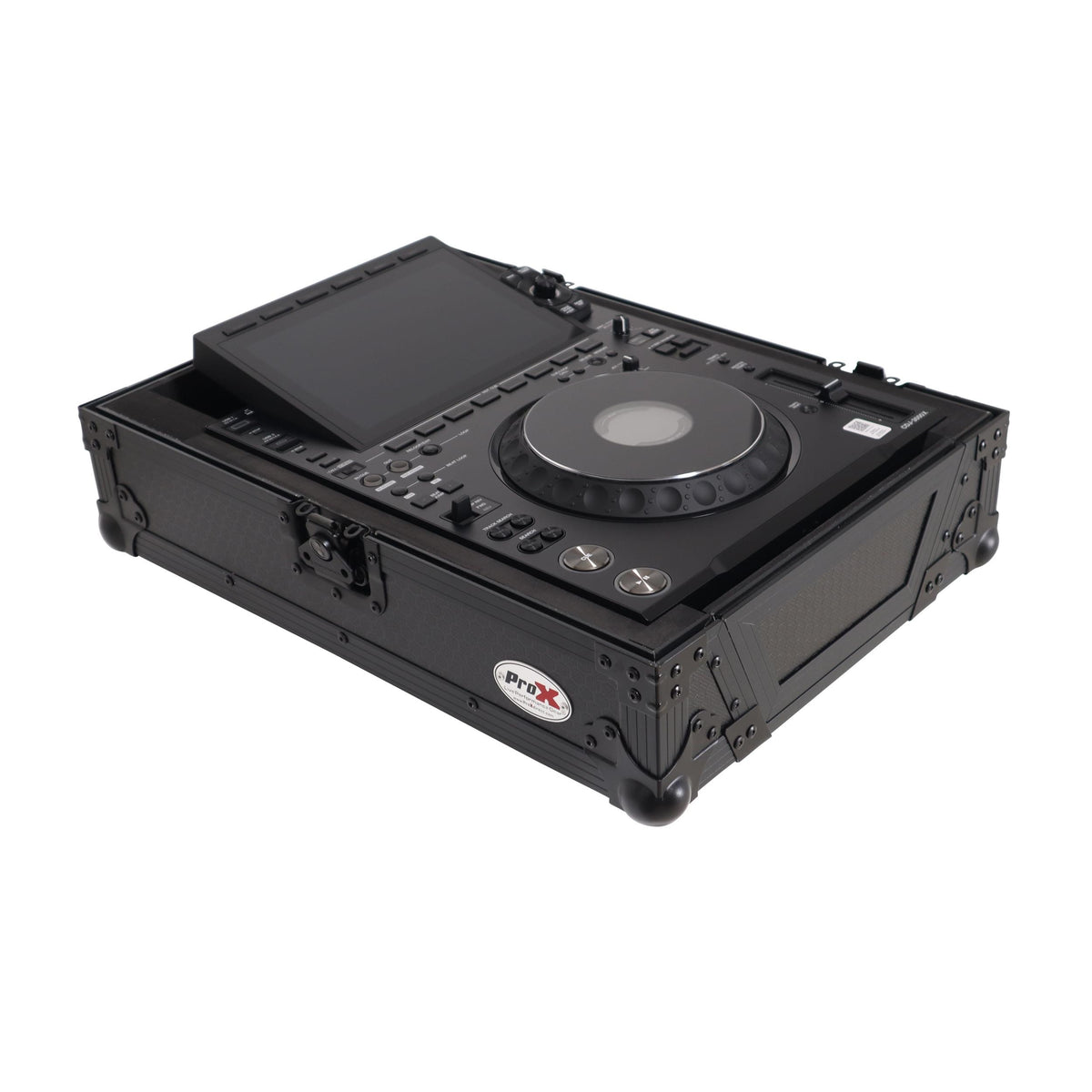 ProX XS-CDXBL - Black ATA Flight Case for AlphaTheta CDJ-3000X Pioneer CDJ-3000 DJ Media Player with Heavy-Duty Protection.