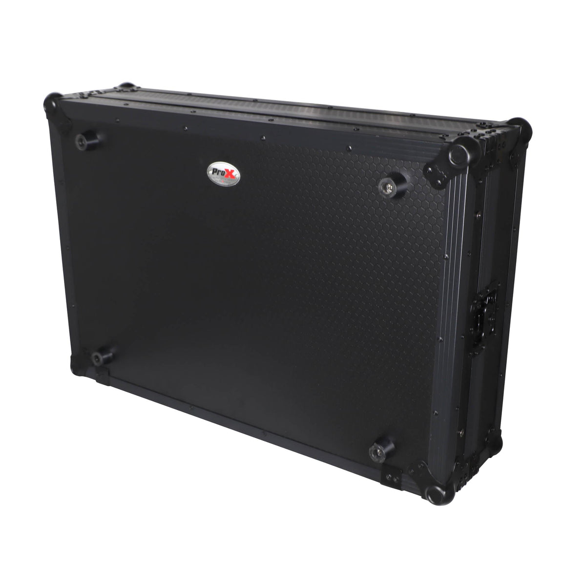 ProX XS-FLX10LTBL - Pioneer DDJ-FLX10 or DDJ-GRV6 with Sliding Laptop Shelf ATA Flight Style Road Case Black Finish Slim Case.