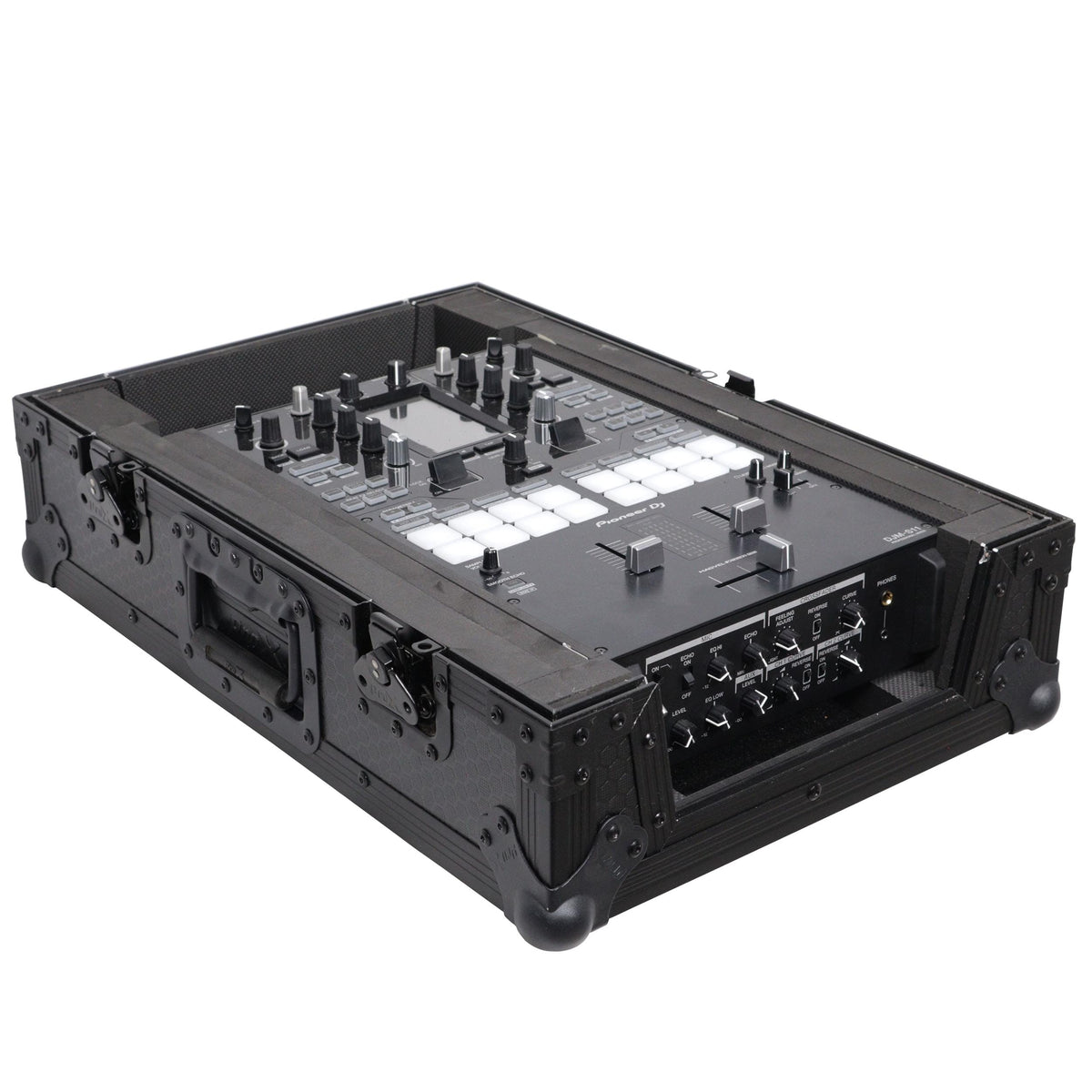 ProX XS-M11BL - ATA Flight Style Universal Road Case for Pioneer DJM S11 RANE SEVENTY 70 SEVENTY 72 MK2 Black Finish.