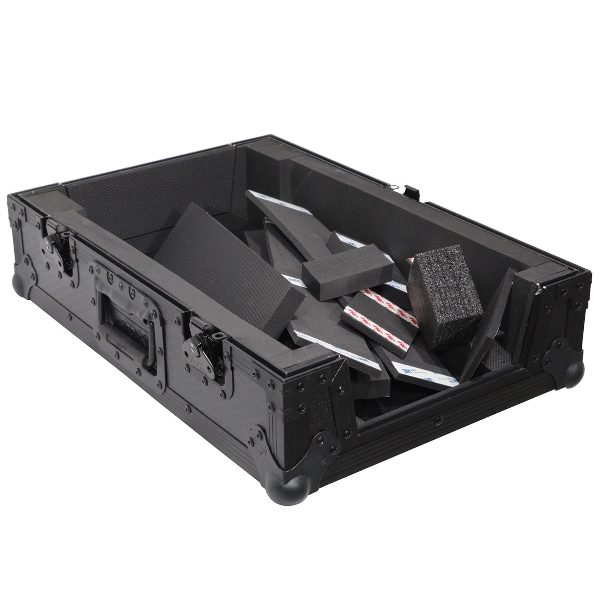 ProX XS-M11BL - ATA Flight Style Universal Road Case for Pioneer DJM S11 RANE SEVENTY 70 SEVENTY 72 MK2 Black Finish.