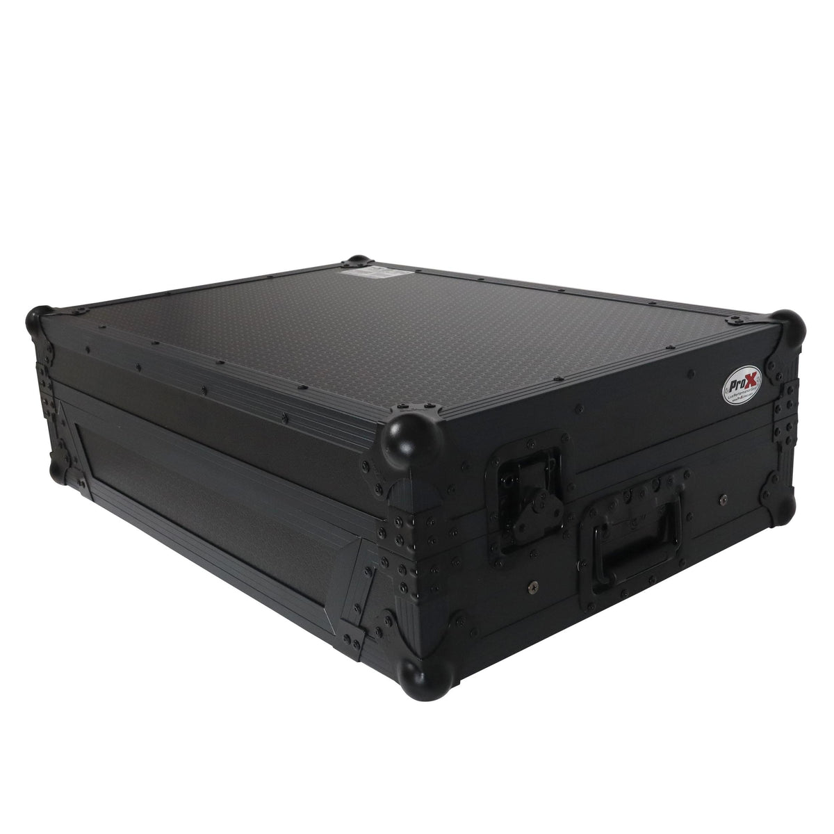 ProX XS-MIXON8 LTBL LED - ATA Flight Style Road Case For Mixon 8 Pro with Laptop Shelf and LED Black Finish.