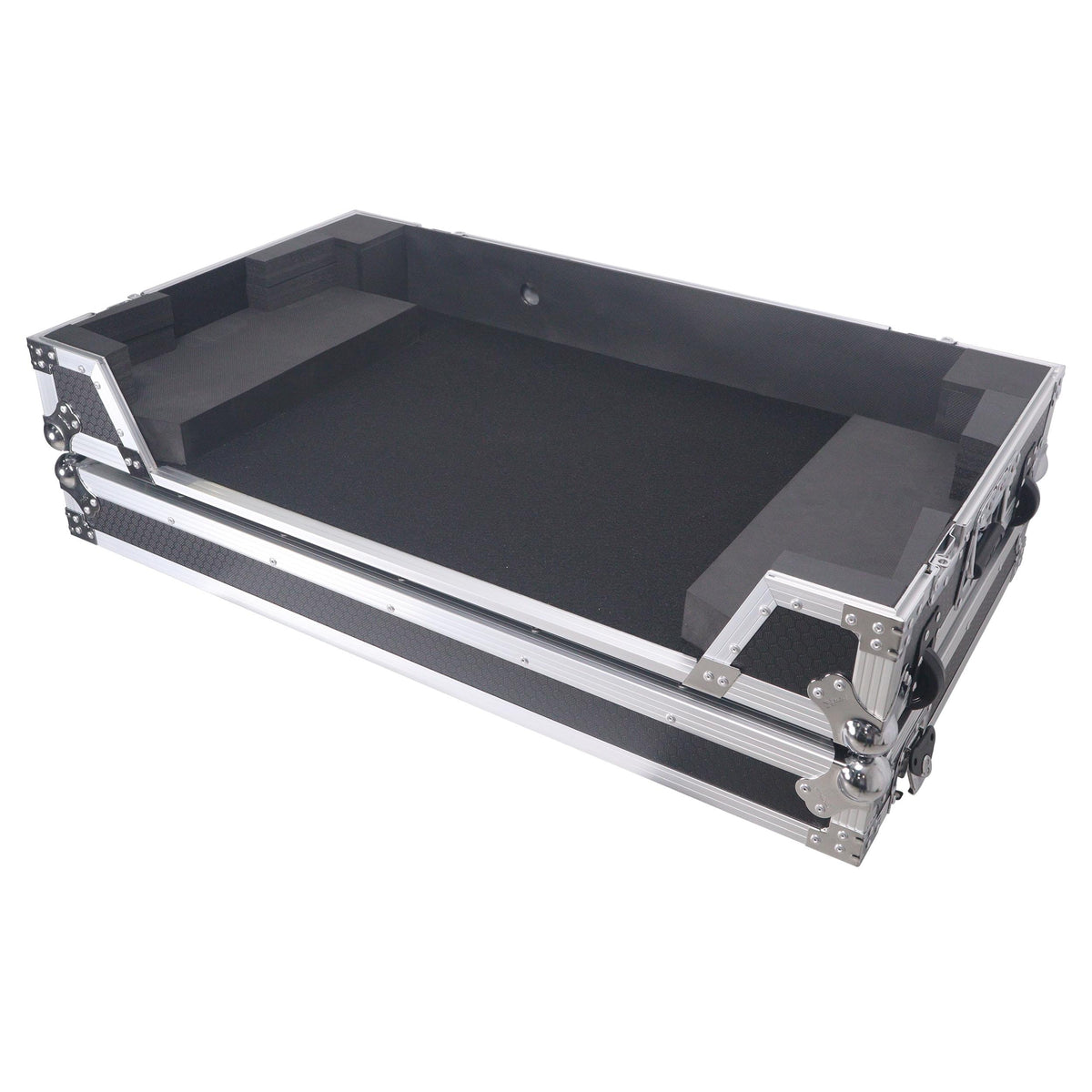 ProX XS-OPUSQUAD W - ATA Flight Style Road Case For Pioneer DJ OPUS-QUAD DJ Controller with 1U Rack Space and Wheels.