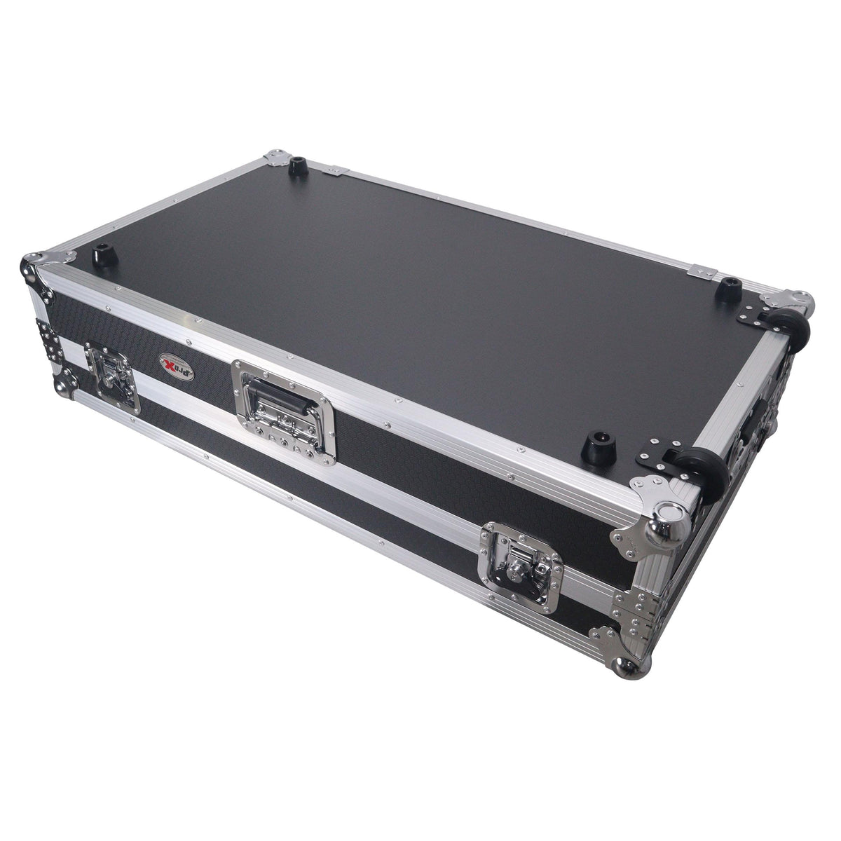ProX XS-OPUSQUAD W - ATA Flight Style Road Case For Pioneer DJ OPUS-QUAD DJ Controller with 1U Rack Space and Wheels.