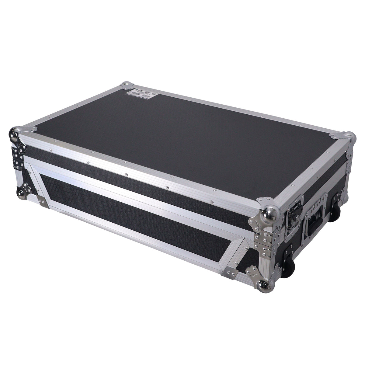ProX XS-RANEFOURWBL - ATA Flight Style Road Case For RANE Four or RANE Performer DJ Controller with 1U Rack Space and Wheels - Black Finish.