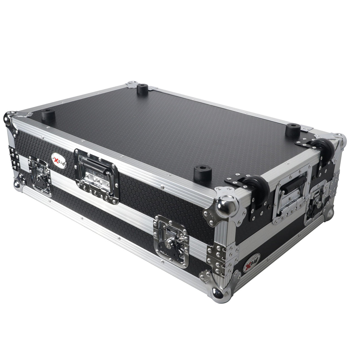 ProX XS-RANEONE WLT - Flight Case For RANE ONE DJ Controller with Sliding Laptop Shelf, 1U Rack, and Wheels.