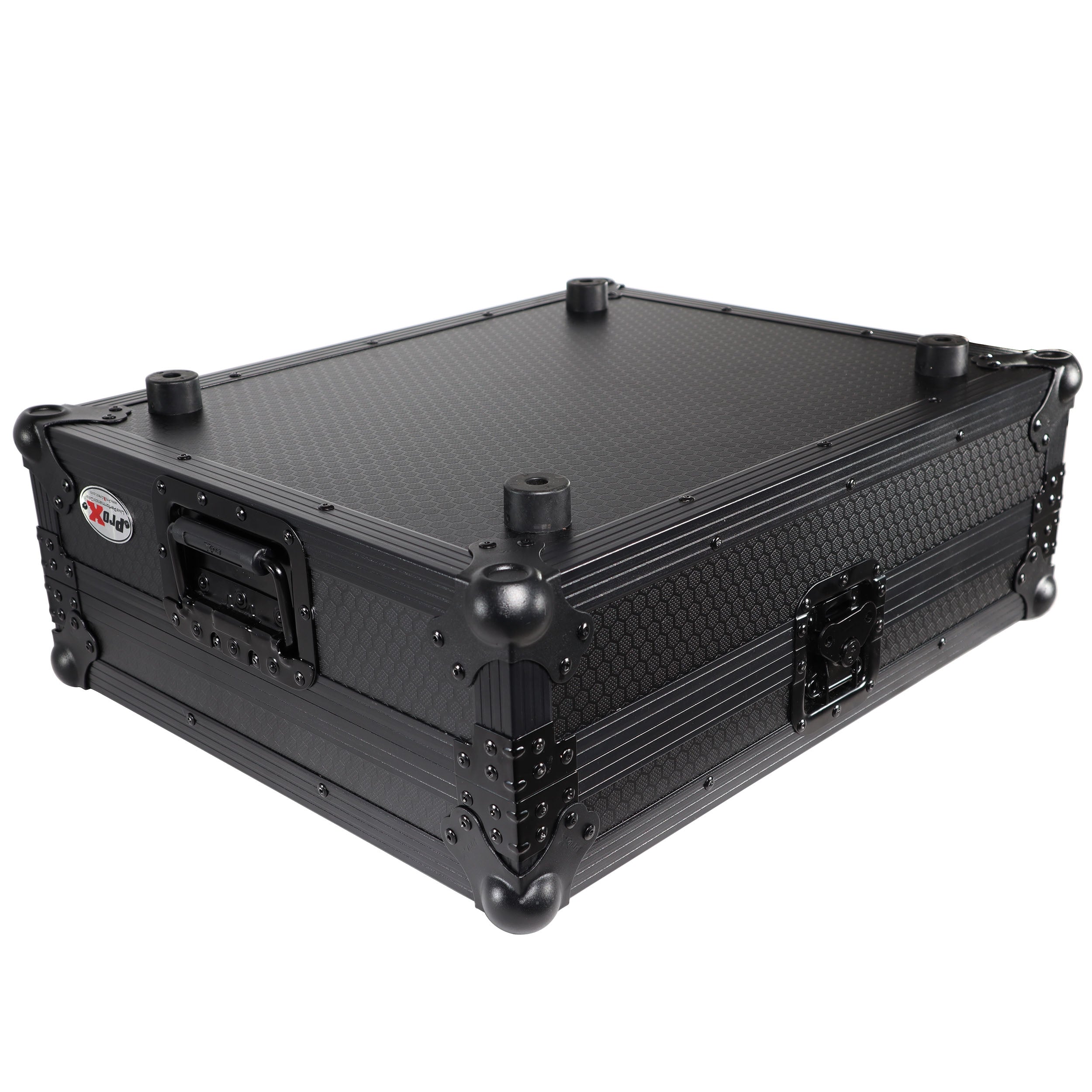 ProX XS-DJMV10A9BL - ATA Style Flight Road Case for Pioneer DJM-A9 DJM V10 DJ Mixer Black Finish.