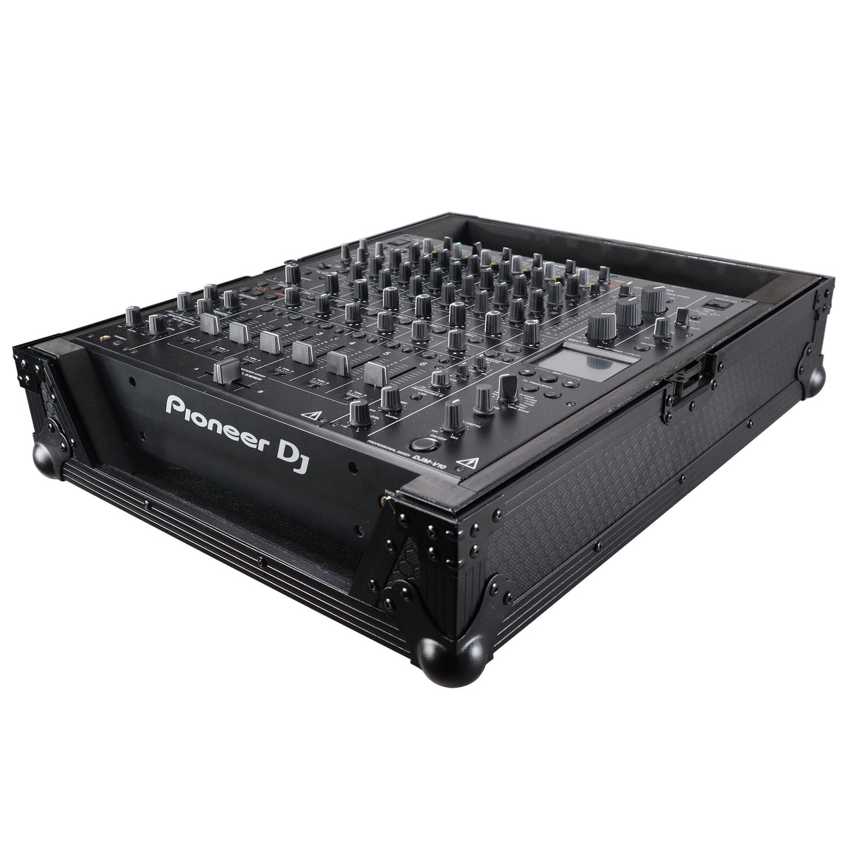ProX XS-DJMV10A9BL - ATA Style Flight Road Case for Pioneer DJM-A9 DJM V10 DJ Mixer Black Finish.