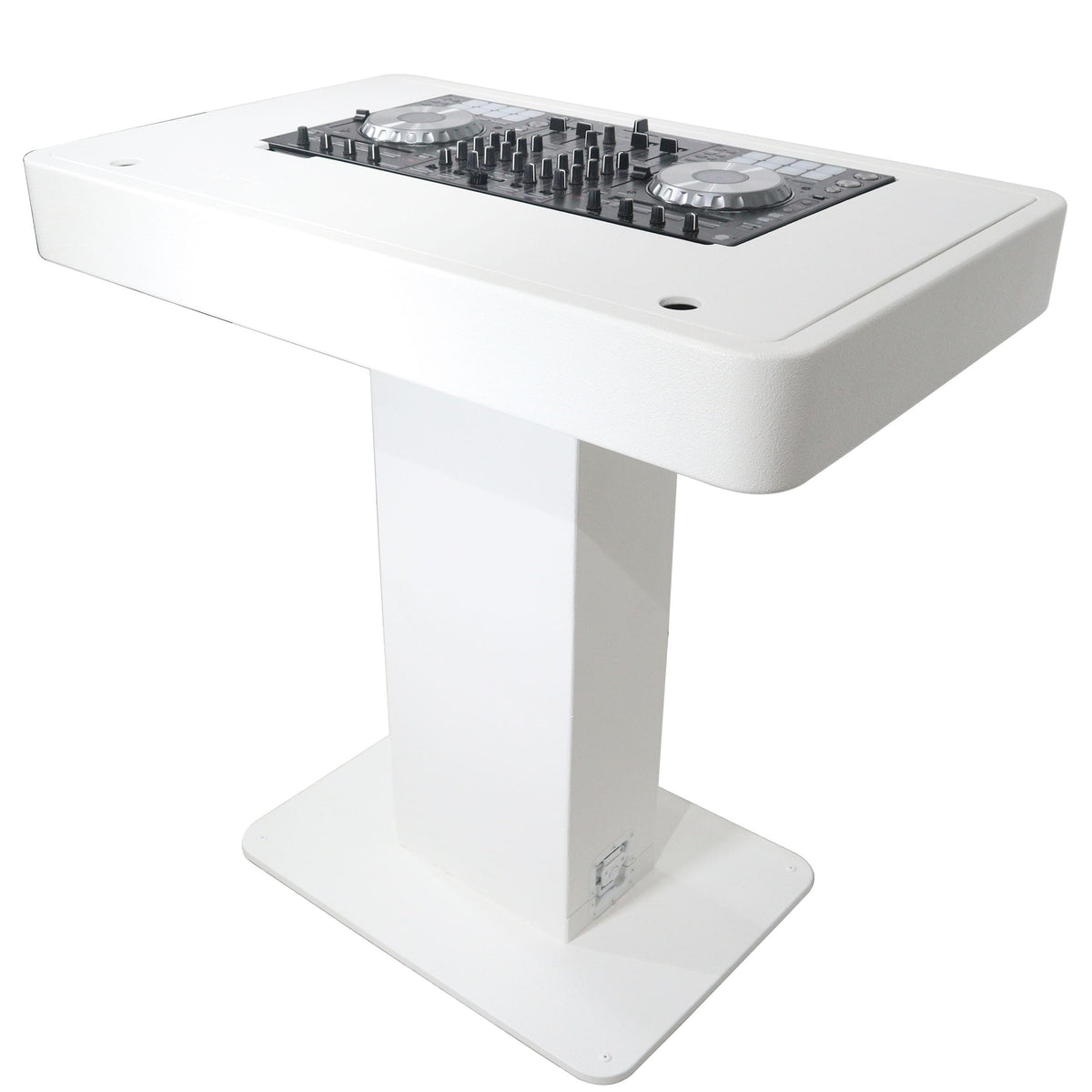 ProX XZF-DJCTWCASE - Podio de DJ Control Tower con estuches de transporte para Pioneer DDJ-REV7 XDJ-XZ FLX10 RANE Four (blanco)
