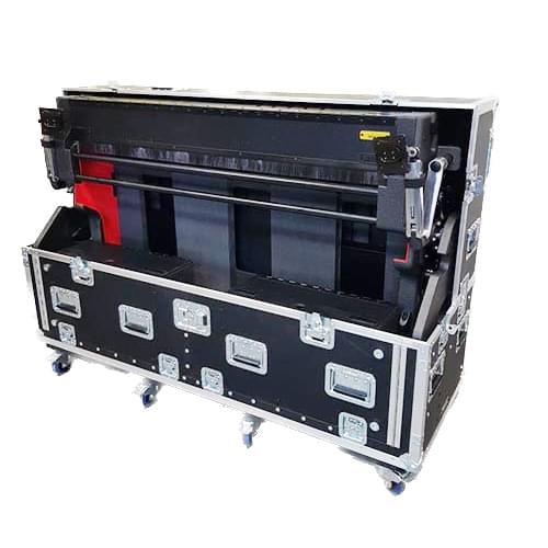 ProX Flip-Ready Easy Retracting Hydraulic Lift Case for Yamaha PM7-10 Rivage Console by ZCase®.