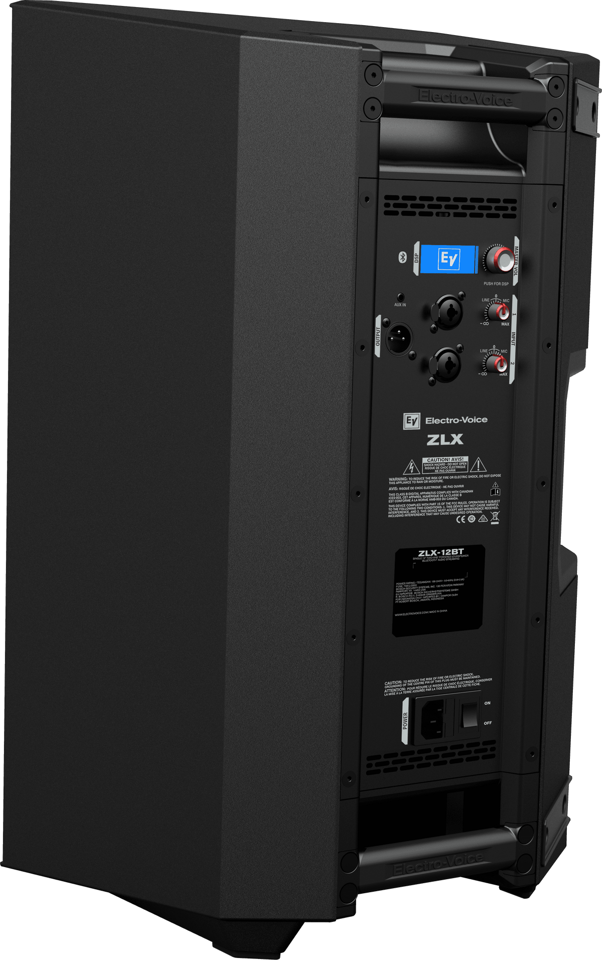 Electro-Voice ZLX-12BT - 1000W, 12" Powered Loudspeaker with Bluetooth Audio - Final Clearance.