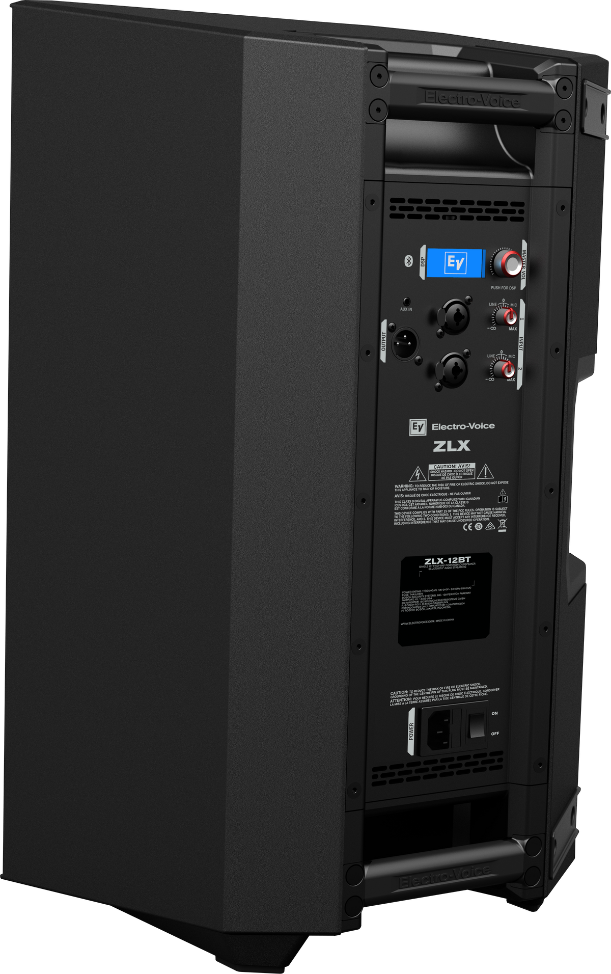 Electro-Voice ZLX-12BT - 1000W, 12" Powered Loudspeaker with Bluetooth Audio - Final Clearance.