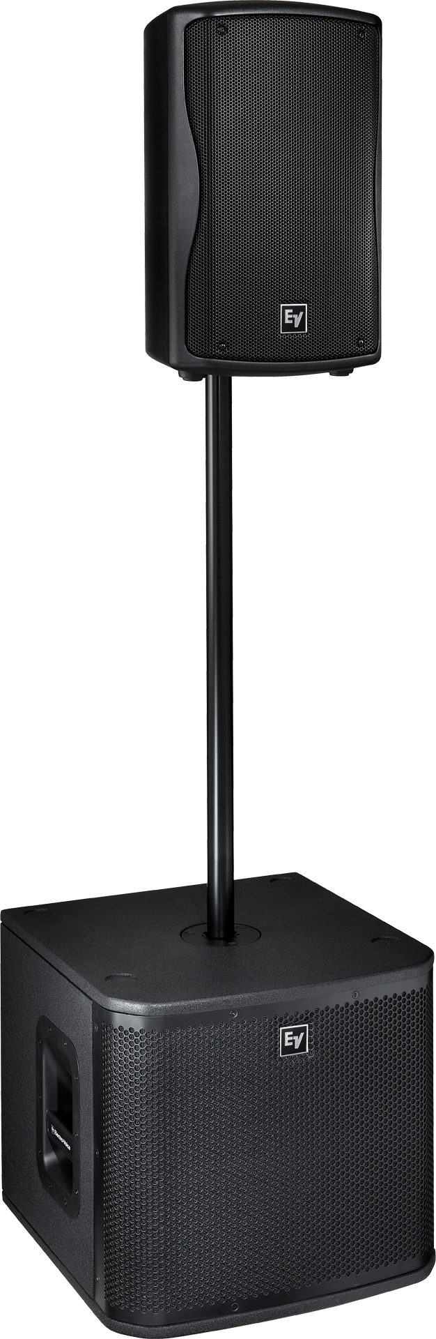 Electro-Voice ZXA1-90B-120V - 800W, 8" 2-Way Powered Full-Range Speaker
