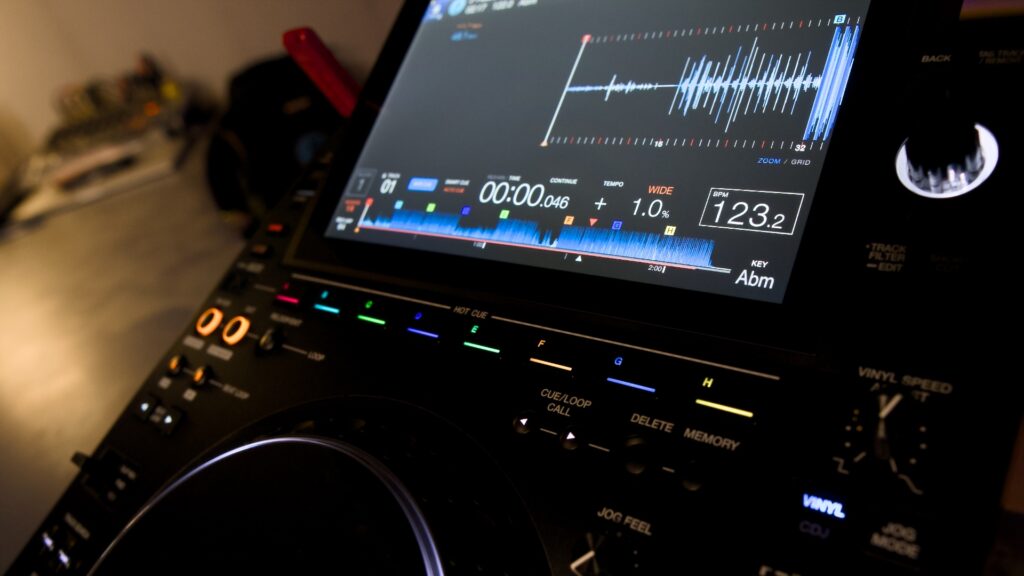 CDJ-3000X screen