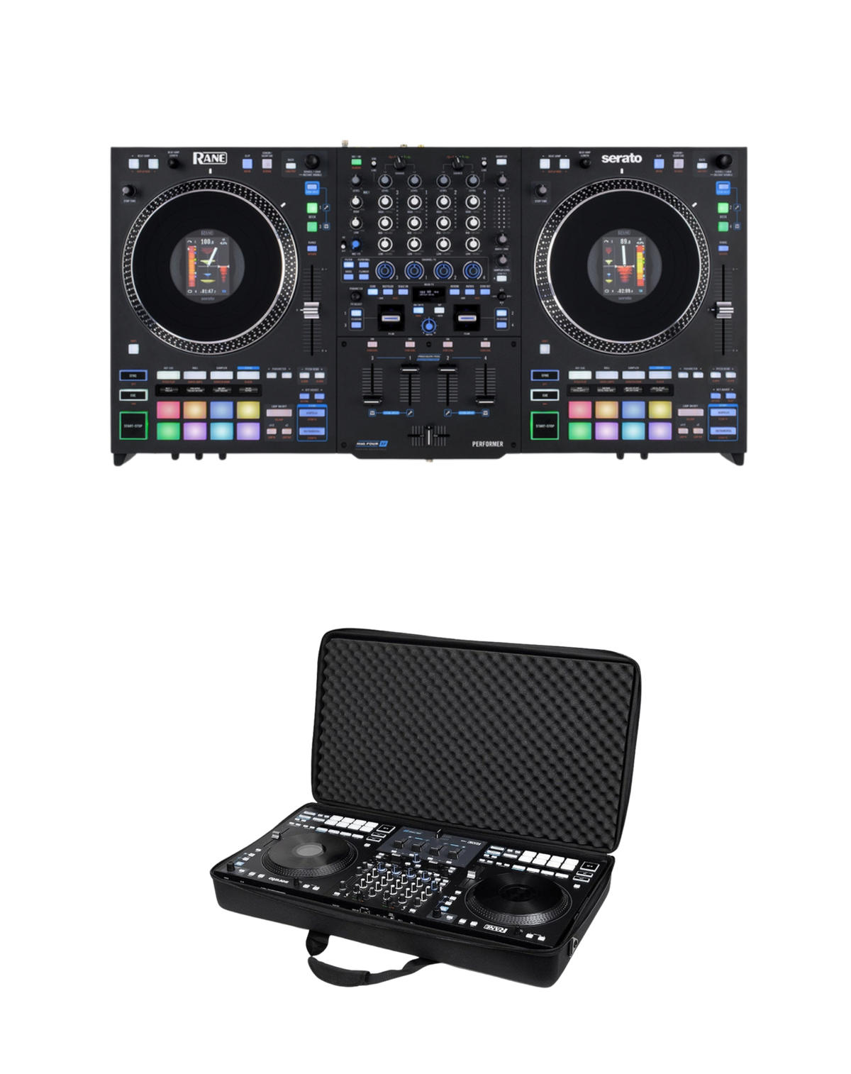 Rane PERFORMER + Headliner HL12008 Pro-Fit Case Bundle