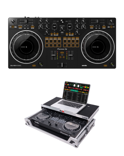 Pioneer DJ DDJ-REV1 + ProX X-DDJREV1LT Flight Case Bundle