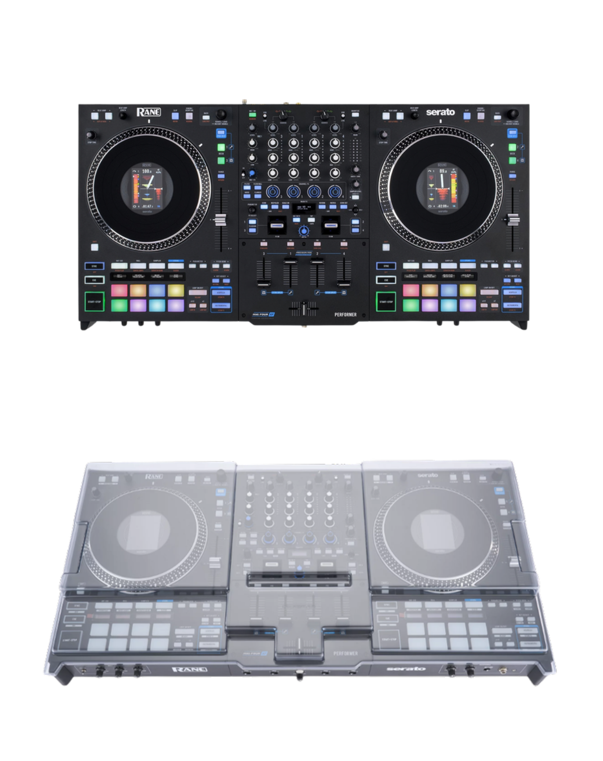 Rane PERFORMER + Decksaver DS-PC-PERFORMER Cover Bundle