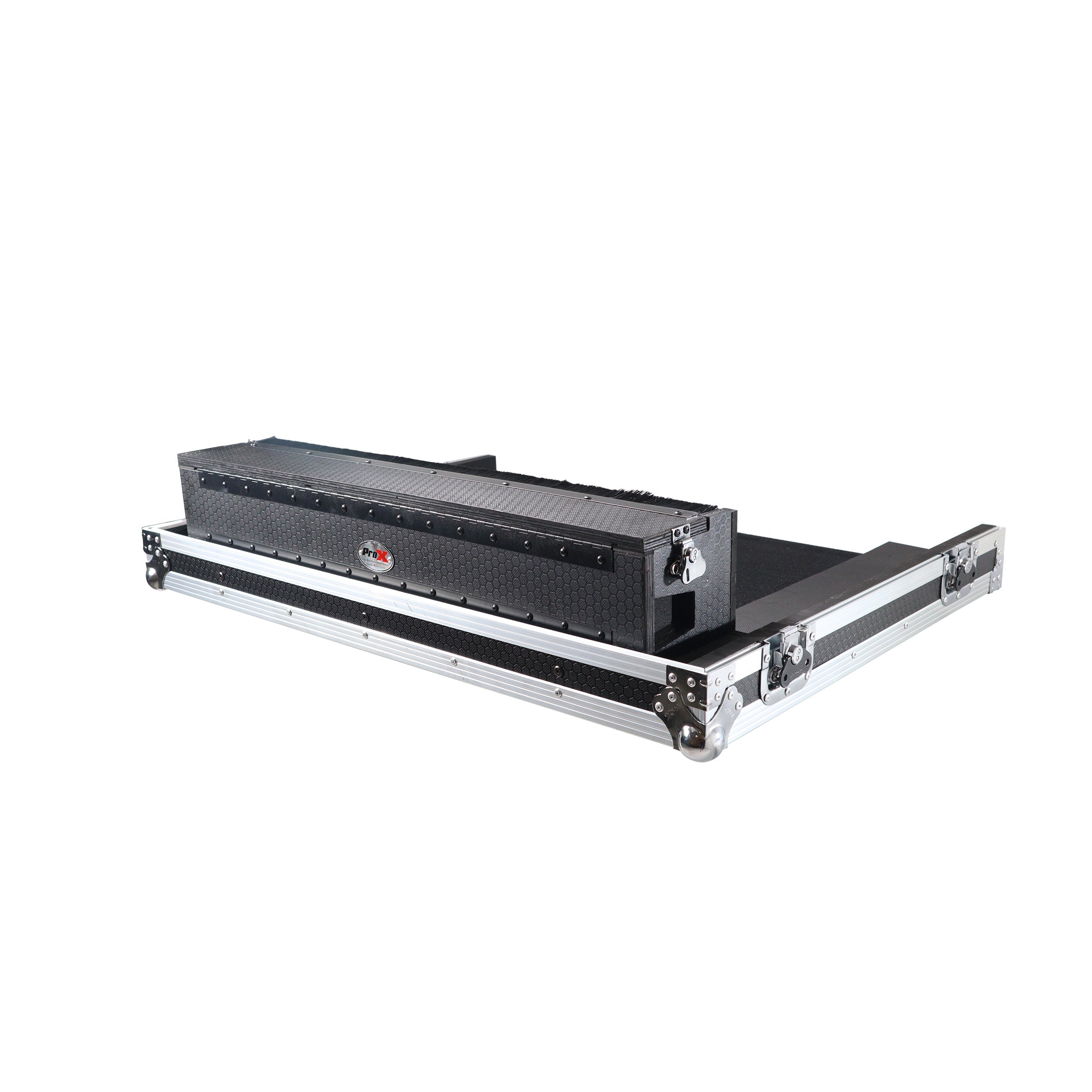 ProX ATA Digital Audio Mixer Flight Case for Soundcraft SI Impact Console with Doghouse compartment and Caster wheels