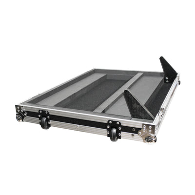 ProX ATA Digital Audio Mixer Flight Case for Allen & Heath QU-32 Console with Low Profile Wheels