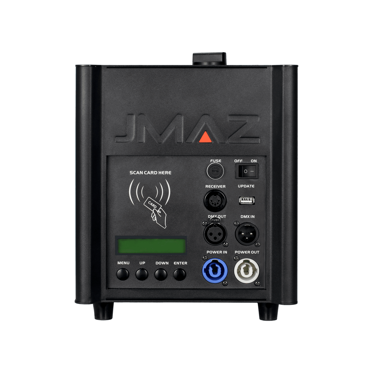 JMAZ FIRESTORM 4 - 600W Cold Spark Machine with Automatic Effect, Height and Duration Modes, Self-Cleaning & Tip-Over Protection