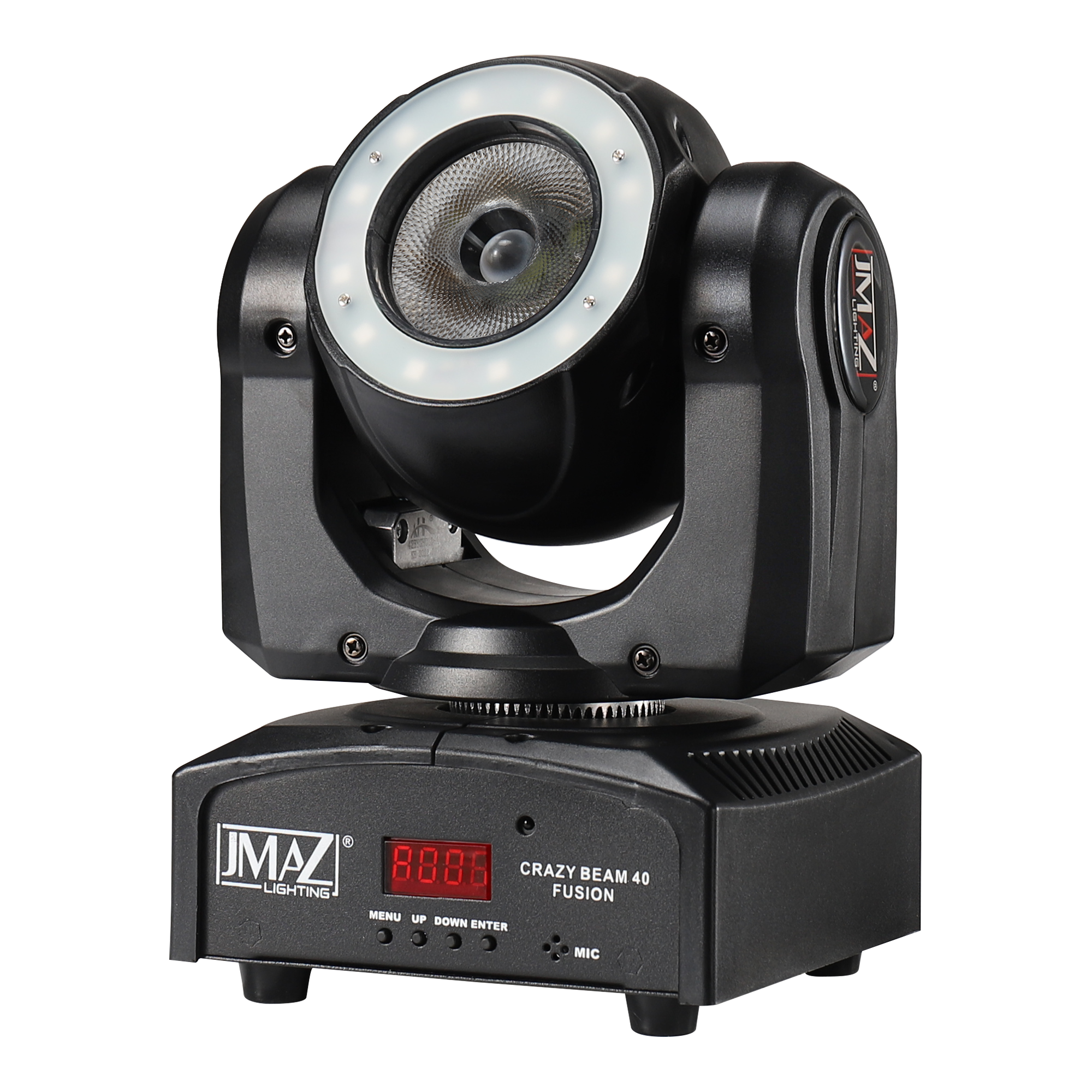JMAZ CRAZY BEAM 40 FUSION - 60W RGBW LED Moving Head w/ Ring Effect