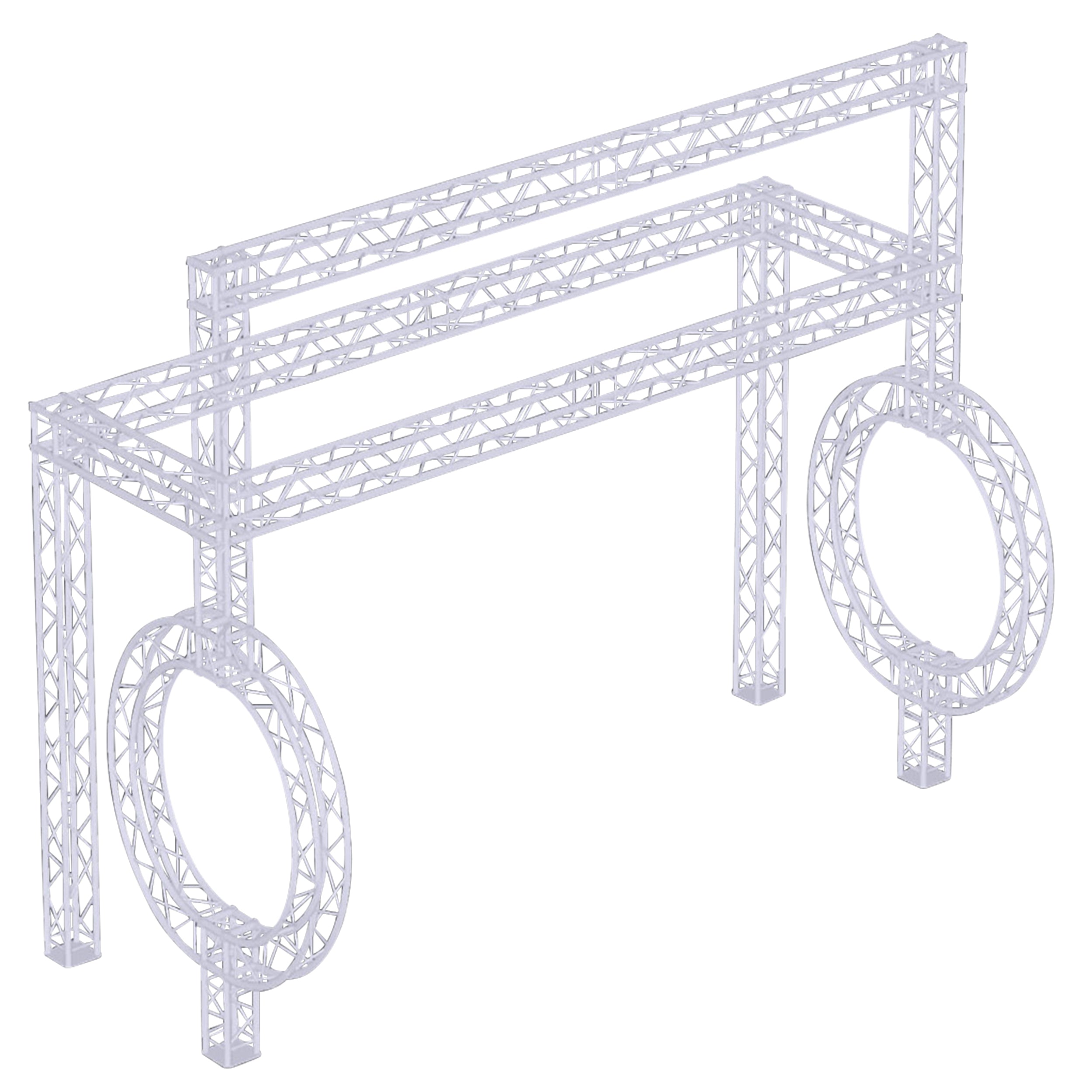 ProX Double Circle 10X20 Exhibition Module Stand Truss Package