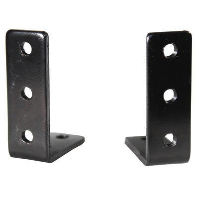 ProX 1U One Unit Rack Rails L Shape Bracket for DJ Controller Flight Cases