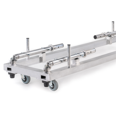 ProX HOF MLT THREE 8-Foot Pre-Rig Truss and Folding Dolly Kit