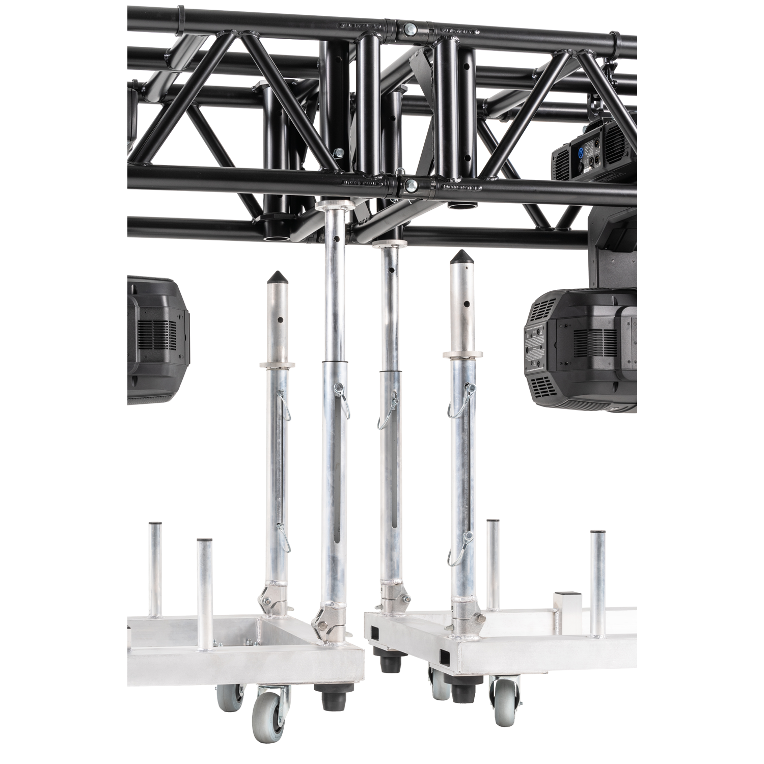ProX Folding Dolly for HOF MLT THREE Pre-Rig Truss 10 Feet