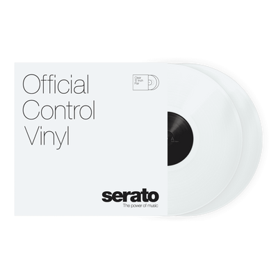 Serato Performance Series 12" Control Vinyl (Pair, Clear)