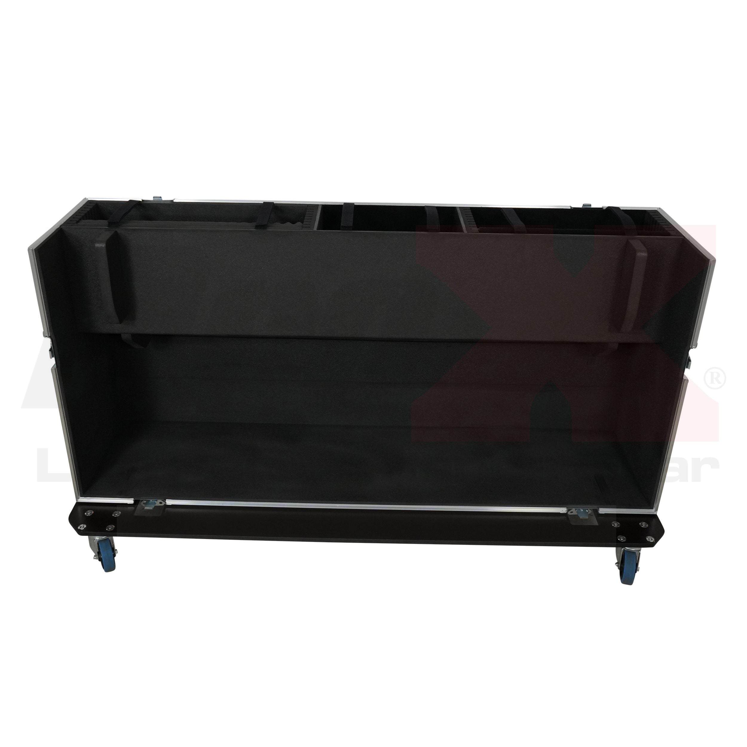 ProX Flight case for Yamaha Rivage PM5 CS-R5 Audio Console Mixer with Doghouse and Wheels by Santosom
