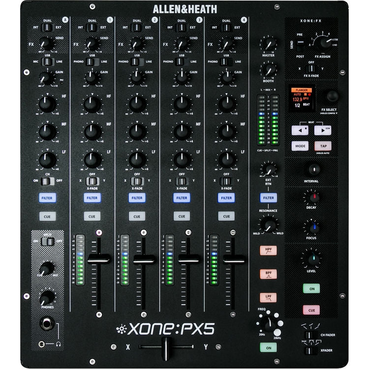 Allen & Heath XONE:PX5 4+1 Channel Analogue DJ Mixer | The DJ Hookup