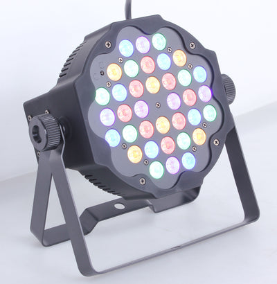 ProX Fusion RGBWA Par 36x 1W LED Slim Par Black Housing
