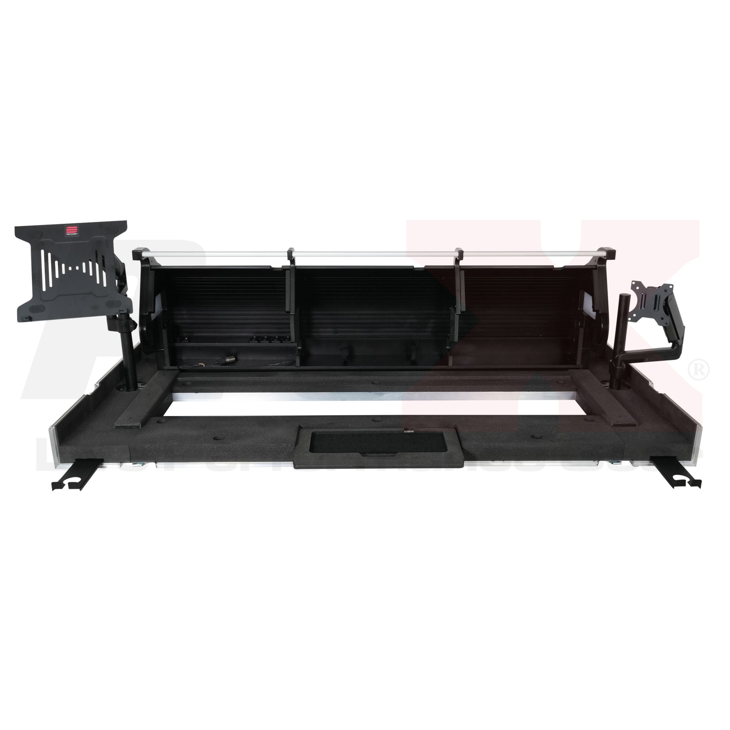 ProX Flight case for Yamaha Rivage PM5 CS-R5 Audio Console Mixer with Doghouse and Wheels by Santosom