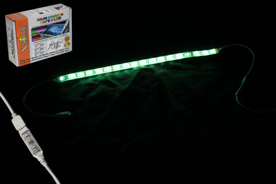 ProX Xstatic RGB LED Strip kit 12" Remote control & power supply included