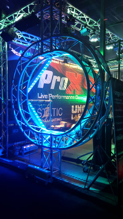 ProX Double Circle 10X20 Exhibition Module Stand Truss Package