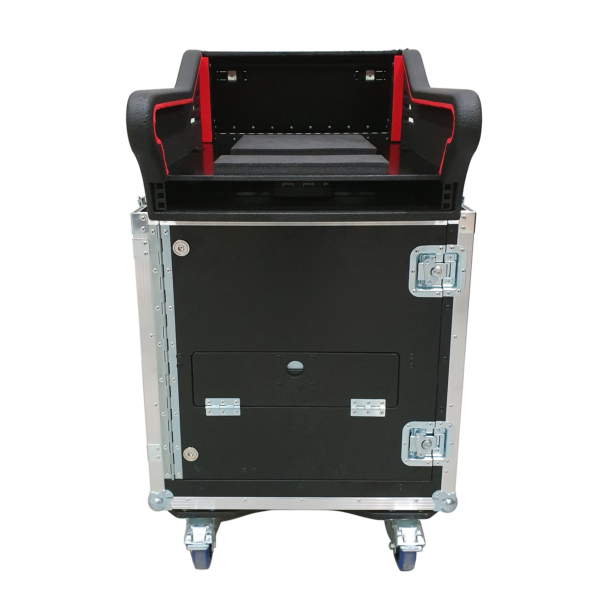 ProX MIDAS M32R Flip-Ready Hydraulic Console Easy Retracting Lifting 1U Rack Space Case by ZCASE