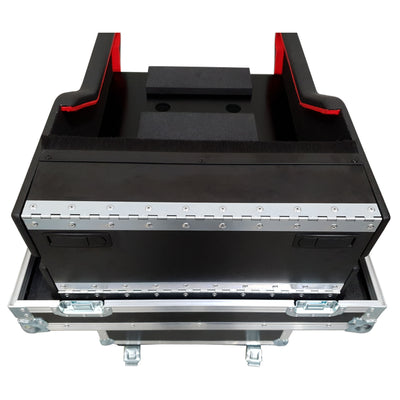 ProX MIDAS M32R Flip-Ready Hydraulic Console Easy Retracting Lifting 1U Rack Space Case by ZCASE