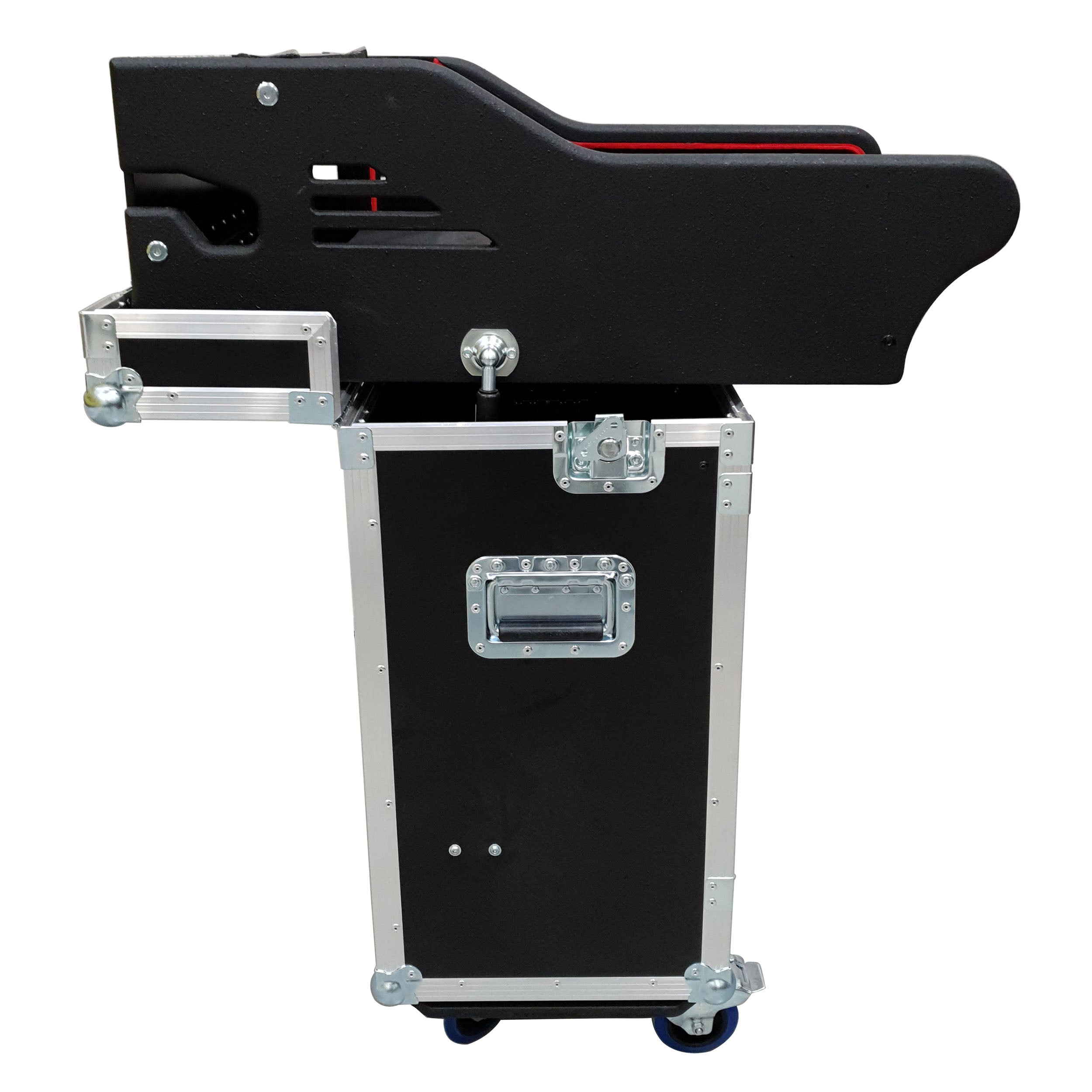 ProX MIDAS M32R Flip-Ready Hydraulic Console Easy Retracting Lifting 1U Rack Space Case by ZCASE