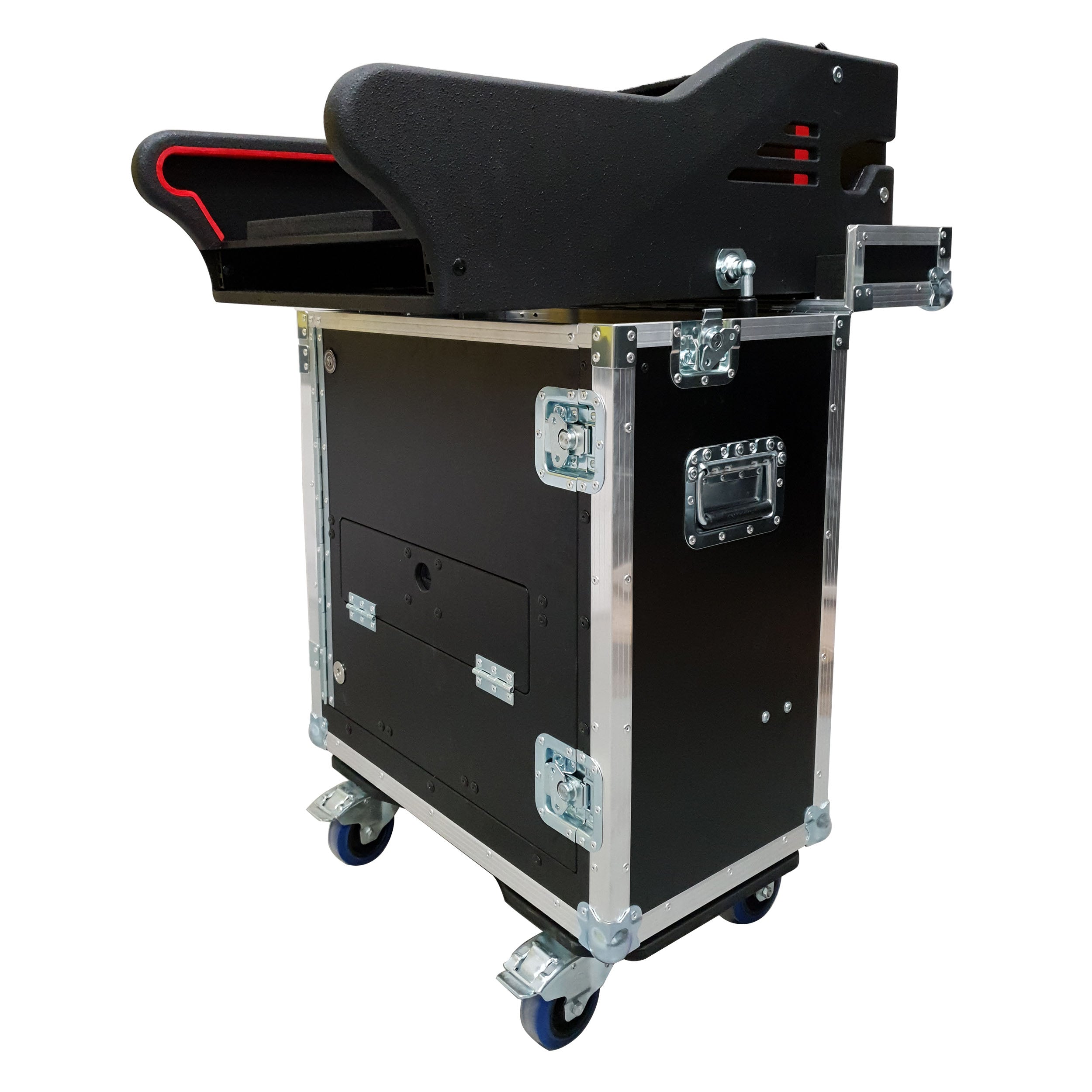 ProX MIDAS M32R Flip-Ready Hydraulic Console Easy Retracting Lifting 1U Rack Space Case by ZCASE