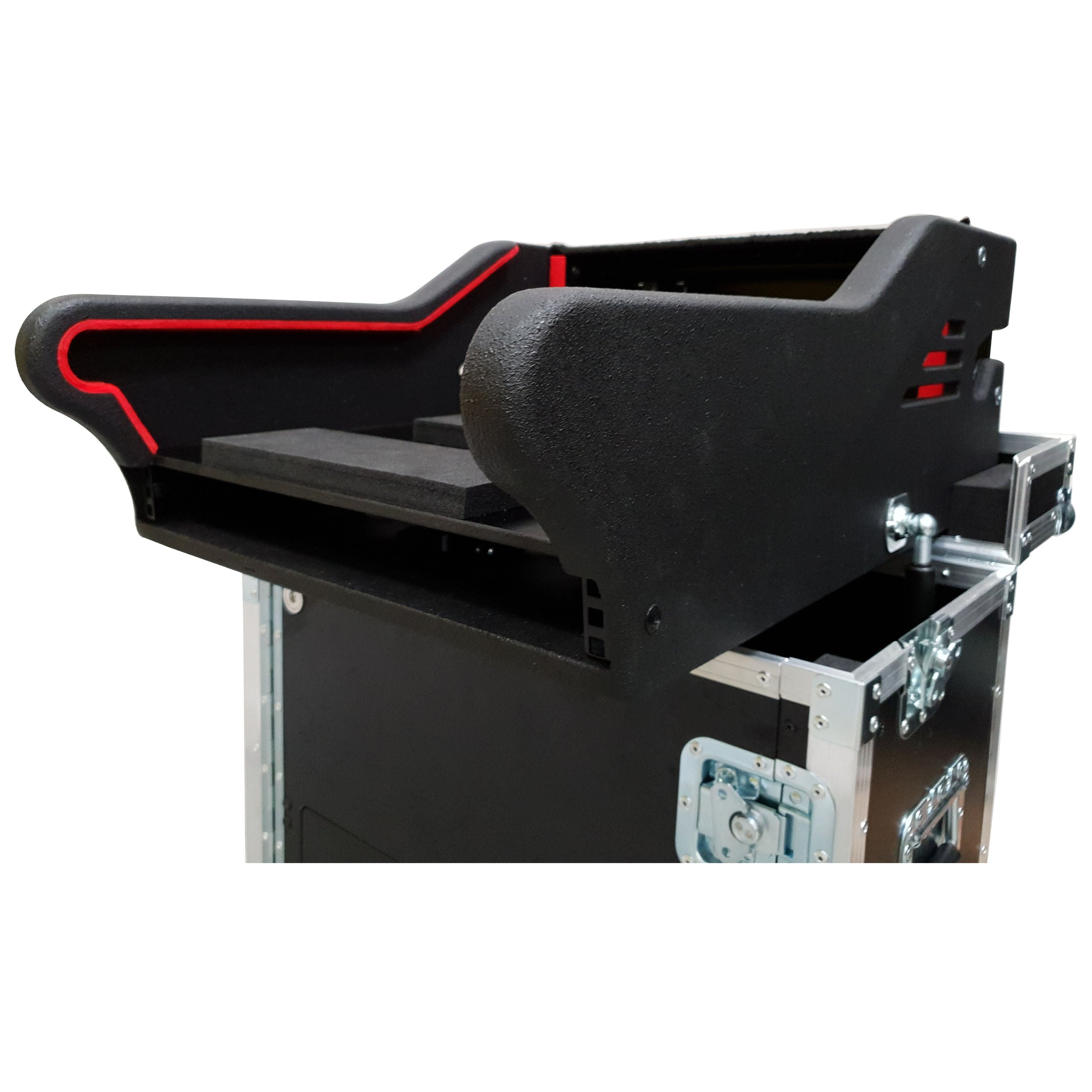 ProX MIDAS M32R Flip-Ready Hydraulic Console Easy Retracting Lifting 1U Rack Space Case by ZCASE