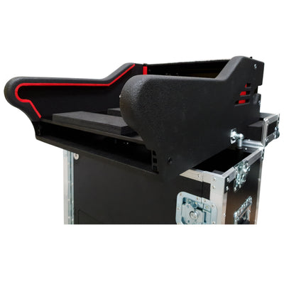 ProX MIDAS M32R Flip-Ready Hydraulic Console Easy Retracting Lifting 1U Rack Space Case by ZCASE