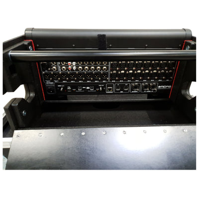 ProX MIDAS M32R Flip-Ready Hydraulic Console Easy Retracting Lifting 1U Rack Space Case by ZCASE