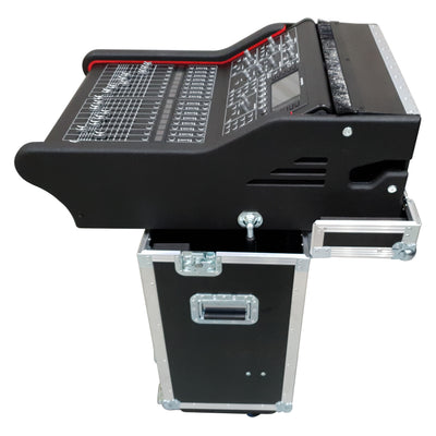 ProX MIDAS M32R Flip-Ready Hydraulic Console Easy Retracting Lifting 1U Rack Space Case by ZCASE