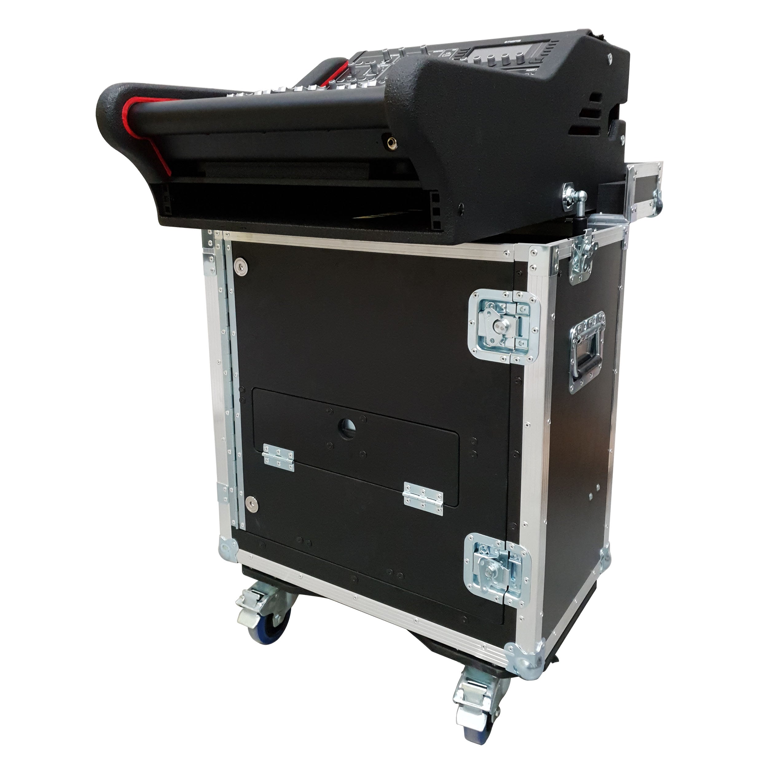ProX MIDAS M32R Flip-Ready Hydraulic Console Easy Retracting Lifting 1U Rack Space Case by ZCASE