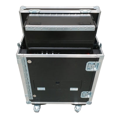 ProX MIDAS M32R Flip-Ready Hydraulic Console Easy Retracting Lifting 1U Rack Space Case by ZCASE