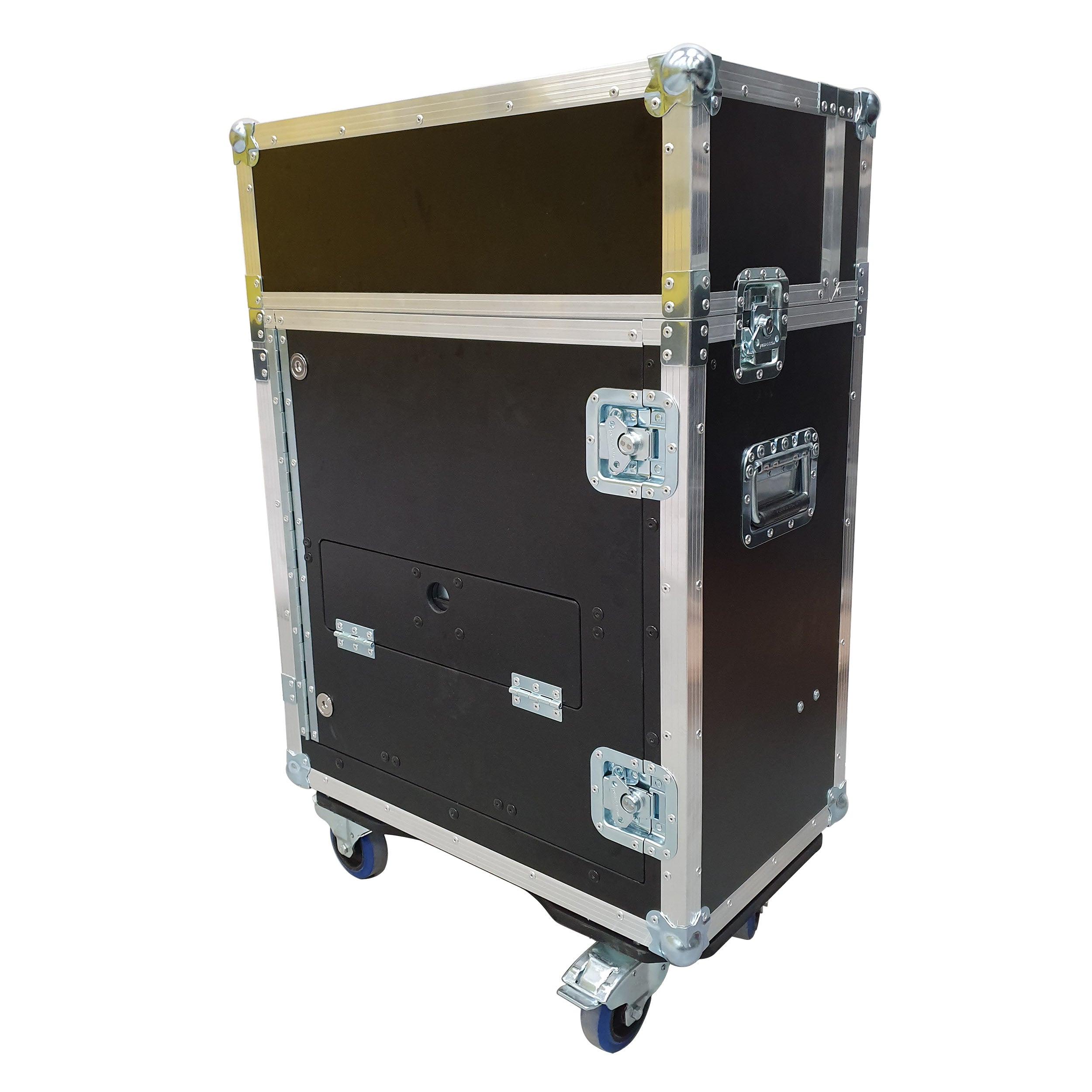 ProX MIDAS M32R Flip-Ready Hydraulic Console Easy Retracting Lifting 1U Rack Space Case by ZCASE
