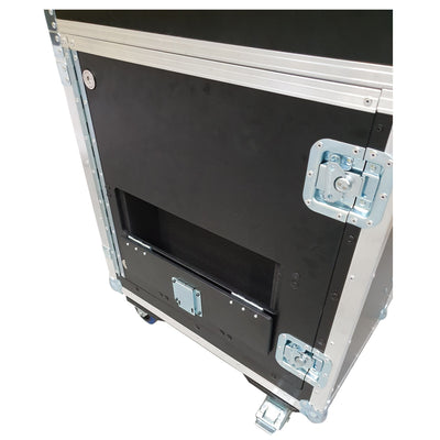 ProX MIDAS M32R Flip-Ready Hydraulic Console Easy Retracting Lifting 1U Rack Space Case by ZCASE
