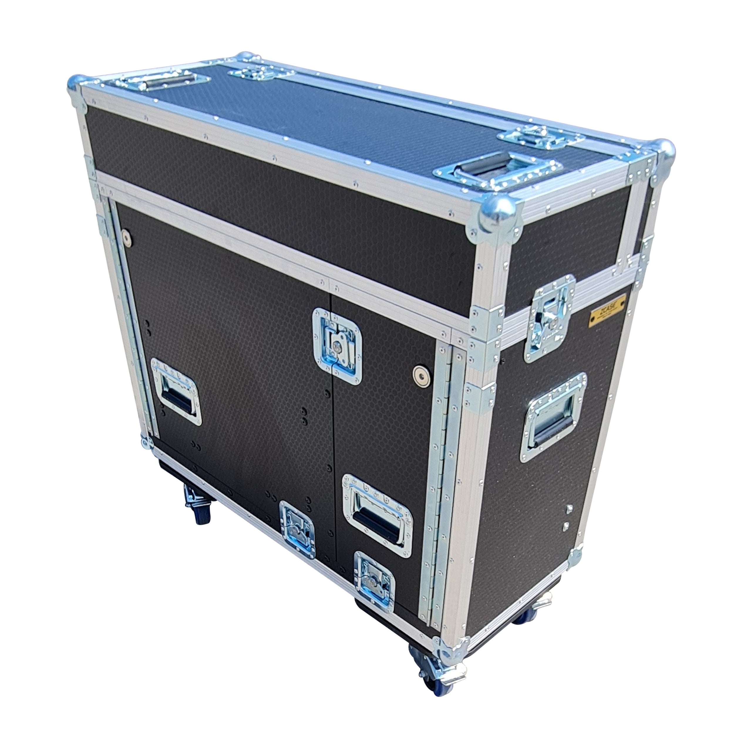 ProX DiGiCO S21 Flip-Ready Hydraulic Console Easy Retracting Detachable Lifting Console Flight Case with wheels by ZCASE