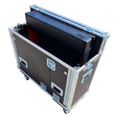 ProX DiGiCO S21 Flip-Ready Hydraulic Console Easy Retracting Detachable Lifting Console Flight Case with wheels by ZCASE